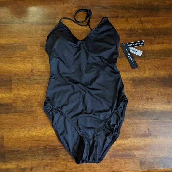 La Blanca Island Goddess Scoop Front One Piece Swimsuit - Picture 6 of 6